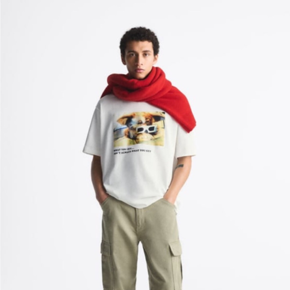 Zara Gremlins t-shirt size medium